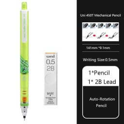 Japan Uni Kuru Toga Mechanical Pencil M5-450T 0.5mm Automatic Rotating Pencils lapices Art Sketch Student Stationery Supplies