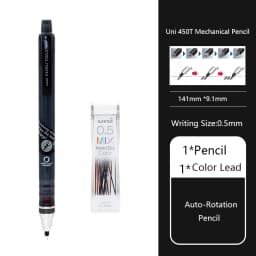 Japan Uni Kuru Toga Mechanical Pencil M5-450T 0.5mm Automatic Rotating Pencils lapices Art Sketch Student Stationery Supplies