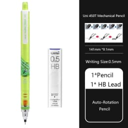Japan Uni Kuru Toga Mechanical Pencil M5-450T 0.5mm Automatic Rotating Pencils lapices Art Sketch Student Stationery Supplies