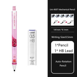 Japan Uni Kuru Toga Mechanical Pencil M5-450T 0.5mm Automatic Rotating Pencils lapices Art Sketch Student Stationery Supplies