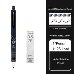 Japan Uni Kuru Toga Mechanical Pencil M5-450T 0.5mm Automatic Rotating Pencils lapices Art Sketch Student Stationery Supplies