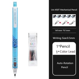 Japan Uni Kuru Toga Mechanical Pencil M5-450T 0.5mm Automatic Rotating Pencils lapices Art Sketch Student Stationery Supplies