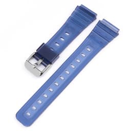 Watch Strap for Casio F-91W F-84 F-105/108 A-158/168 AE-1200/1300 Transparent Colorful Silicone Bracelet Band Accessories 18mm