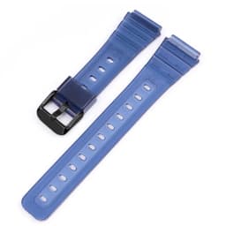 Watch Strap for Casio F-91W F-84 F-105/108 A-158/168 AE-1200/1300 Transparent Colorful Silicone Bracelet Band Accessories 18mm