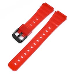 Watch Strap for Casio F-91W F-84 F-105/108 A-158/168 AE-1200/1300 Transparent Colorful Silicone Bracelet Band Accessories 18mm