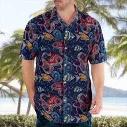 New Hawaiian Floral Blouse Beach Shirt Men Men's Rockabilly Casual Retro Summer Classic Style Harajuku 3D Printed Rock El Rey