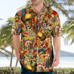 New Hawaiian Floral Blouse Beach Shirt Men Men's Rockabilly Casual Retro Summer Classic Style Harajuku 3D Printed Rock El Rey