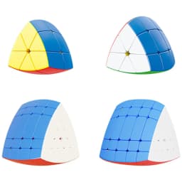Shengshou Five Axis 2 3 4 5 Layers Cube 3x3 Magic Speed Cube Stickerless Professional Pentahedron Cubo Magico Puzzle Toys