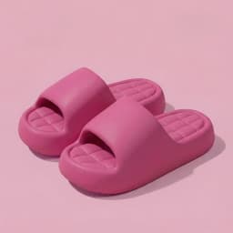 Candy Color Soft Bottom EVA Slippers Women Summer 2026 Thick Platform Comfortable Cloud Slippers Woman Outdoor Beach Sandals 45
