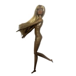 Poppy Parker Makeup Head With Beige Super White Coffee Yoga Slim Doll Body 1/6 Doll Figures Collective Toys