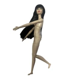 Poppy Parker Makeup Head With Beige Super White Coffee Yoga Slim Doll Body 1/6 Doll Figures Collective Toys
