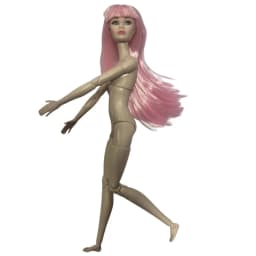 Poppy Parker Makeup Head With Beige Super White Coffee Yoga Slim Doll Body 1/6 Doll Figures Collective Toys
