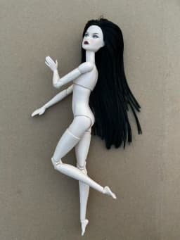 Poppy Parker Makeup Head With Beige Super White Coffee Yoga Slim Doll Body 1/6 Doll Figures Collective Toys
