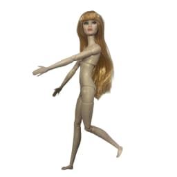 Poppy Parker Makeup Head With Beige Super White Coffee Yoga Slim Doll Body 1/6 Doll Figures Collective Toys