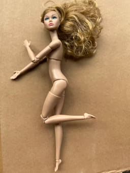 Poppy Parker Makeup Head With Beige Super White Coffee Yoga Slim Doll Body 1/6 Doll Figures Collective Toys