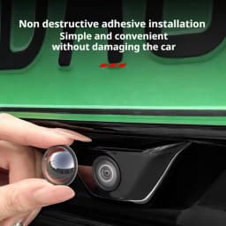 2PCS Car Camera Lens Protector HD Clear Rear View Backup Camera Guard Anti-Scratch Dustproof Camera Protection Accessories
