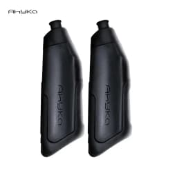 AhyKa Aerodynamic Water Bottle Set Big Capacity Food Grade Bottle With Ultralight Bottle Cage BikeFrame Down Tube WaterKettle 
