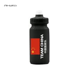 AhyKa Aerodynamic Water Bottle Set Big Capacity Food Grade Bottle With Ultralight Bottle Cage BikeFrame Down Tube WaterKettle 