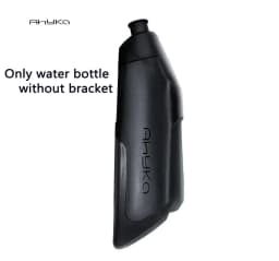 AhyKa Aerodynamic Water Bottle Set Big Capacity Food Grade Bottle With Ultralight Bottle Cage BikeFrame Down Tube WaterKettle 