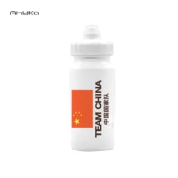 AhyKa Aerodynamic Water Bottle Set Big Capacity Food Grade Bottle With Ultralight Bottle Cage BikeFrame Down Tube WaterKettle 