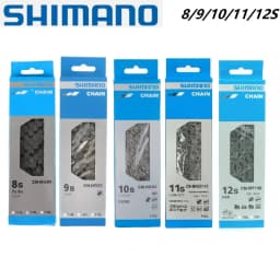 SHIMANO bike chians 6/7/8/9/10/11/12 Speed Chain 116L 118 126 Link for ROAD Bicycle Bike Original MTB Chain with magic link