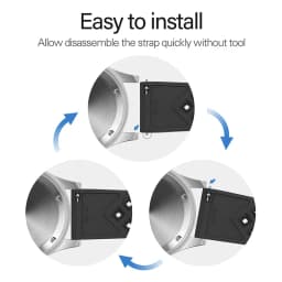 20mm 22mm Tropic Rubber Strap for Seiko/New Diving Waterproof Smart Watch Sport Wristband for Samsung Galaxy Watch 42 46mm