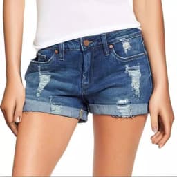 Summer Students Denim Shorts Women 2026 Female Harajuku Cotton HOLE Jeans Ladies Elastic Pockets Harem Trousers Short Pants