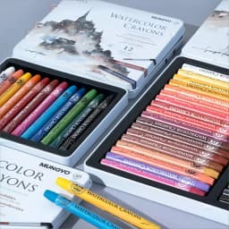 MUNGYO Artist Pastel Sticks 12/24/36 Colors Watercolor Crayons Painting Pigment Professional Art Supplies MAC