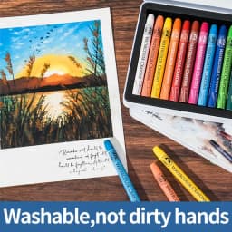MUNGYO Artist Pastel Sticks 12/24/36 Colors Watercolor Crayons Painting Pigment Professional Art Supplies MAC