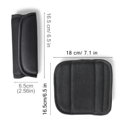 2pcs Baby Child Car Seat Belt Stroller Shoulder Strap Cover Protector Crotch Pad Cover for Universal Children's Products