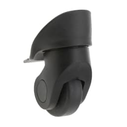 2 Pieces A20 Suitcase Luggage Mute Wheels Replacement Casters For Trolley Black Easy Installation  Replacement Mute Swivel Wheel