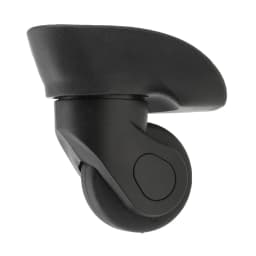 2 Pieces A20 Suitcase Luggage Mute Wheels Replacement Casters For Trolley Black Easy Installation  Replacement Mute Swivel Wheel