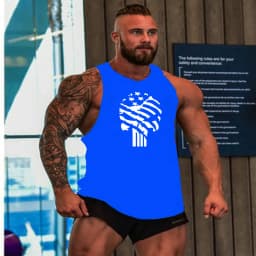 Gym T-shirts Suspenders Man Stringer Fitness Shirt Bodybuilding Shirt Men Top for Fitness Vests Men's Vest Sleeveless Sweatshirt