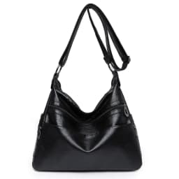 3 Layers Zippers Shoulder Handbag High Quality Big Shoulder Crossbody Bags Luxury Designer Messenger Sac Small Casual Tote Bags