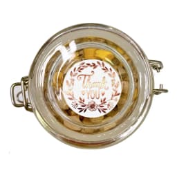 100-500 Pcs 1.5inch/3.8cm Round Laser English Thank You Gift Seal Sealing Stickers with Waterproof Wedding Holiday Label