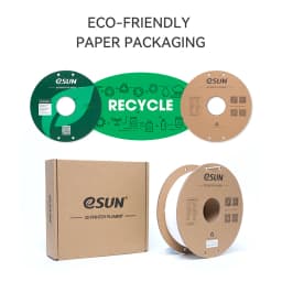 ESUN PLA Matte 3D Printer Filament 1.75mm Dimensional +/- 0.03mm 1KG (2.2 LBS) Spool 3D Printing Material For 3D Printers