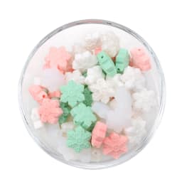 LOFCA 5pc Silicone Animal Beads Panda Food Grade DIY Toy Koala Baby Teething Beads BPA Free Pacifier Chain Accessories