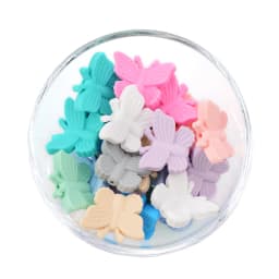 LOFCA 5pc Silicone Animal Beads Panda Food Grade DIY Toy Koala Baby Teething Beads BPA Free Pacifier Chain Accessories