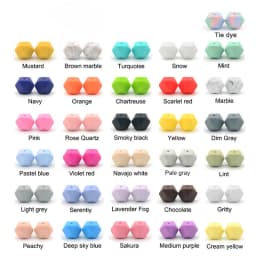 LOFCA 5pc Silicone Animal Beads Panda Food Grade DIY Toy Koala Baby Teething Beads BPA Free Pacifier Chain Accessories