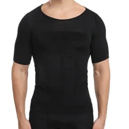 Men's Slimming Body Shapewear Corset Vest Shirt Compression Abdomen Tummy Belly Control Slim Waist Cincher Underwear Sports Vest