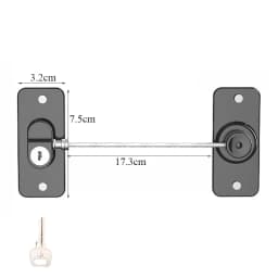 Password Baby Safety Door Window Lock Key for Children Kids Home Security Protection Baby Care Cabinet Refrigerator Locks Drawer