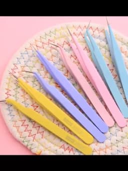 Sharkbang BOBO 2PCS Tweezers Scrapbook Sticker Washi Tape Picking Multi-Tool Stationery DIY Junk Journal Album School Supplies
