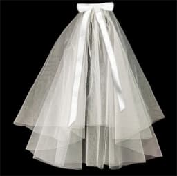 2021 Elegant Short Bow Wedding Bridal Veil With Comb Child Flower Girl First Communion Elbow Length 70CM