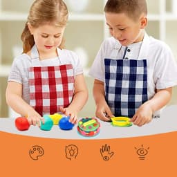 Plasticine Model Playdough Tools Set for Kids 3D Syringe Roller Impression Moulds Play Dough Tools Kit Clay Craft Toys Gift