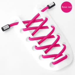 NICE Lock Shoelaces Without ties Elastic laces Sneakers Kids Adult Quick Shoe laces Rubber Bands Round No tie Shoeace Shoes