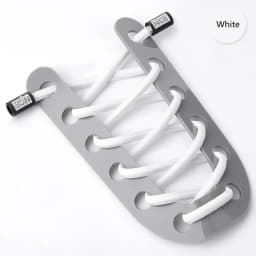 NICE Lock Shoelaces Without ties Elastic laces Sneakers Kids Adult Quick Shoe laces Rubber Bands Round No tie Shoeace Shoes