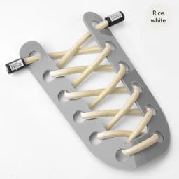 NICE Lock Shoelaces Without ties Elastic laces Sneakers Kids Adult Quick Shoe laces Rubber Bands Round No tie Shoeace Shoes