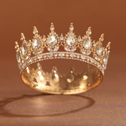Bridal Headwear Multicolor Luxurious Style Exquisite Ladies' Beauty Pageant Wedding Crown