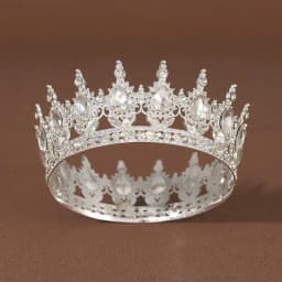 Bridal Headwear Multicolor Luxurious Style Exquisite Ladies' Beauty Pageant Wedding Crown