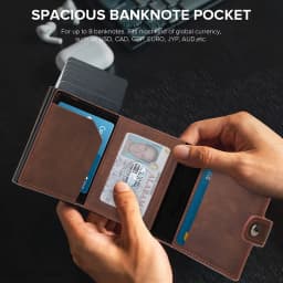 Anti Theft Credit Card Holder Airatg Men Wallet Bank Cardholder Case Rfid Minimalist Wallets for Airtag Air Tag Tracker Choice